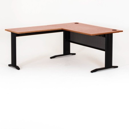 Escritorio en L QUADRA con ala de mesa