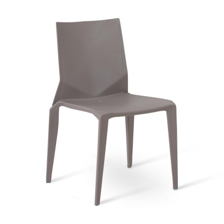Silla confidente de polipropileno KALI