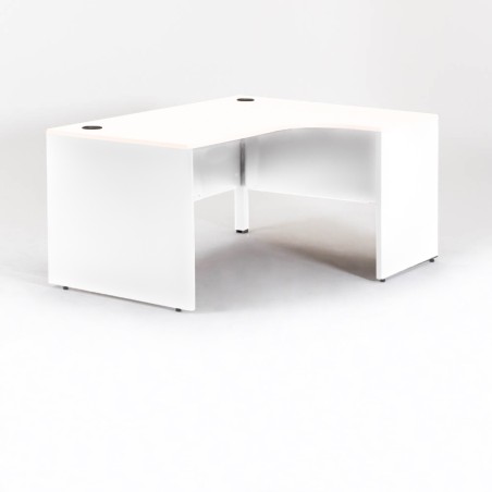 Escritorio Blanco en L MADERA