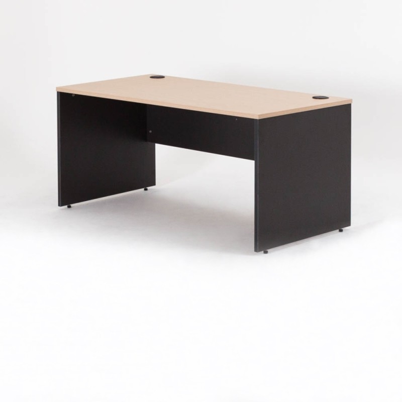 Mesa de escritorio recta MADERA