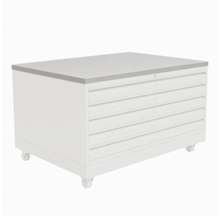 Tapa superior de protección para archivador de planos A1