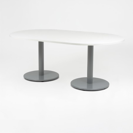 Mesa de reuniones ovalada ZETA