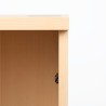 Armario alto de oficina VELNIO con 2 puertas batientes | 180 cm